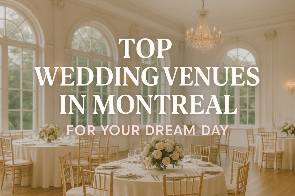 Top Wedding Venues in Montreal for Your Dream Day